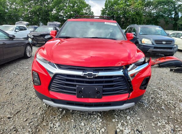3GNKBHRS9LS629301 2020 CHEVROLET BLAZER Red Widok z przodu
