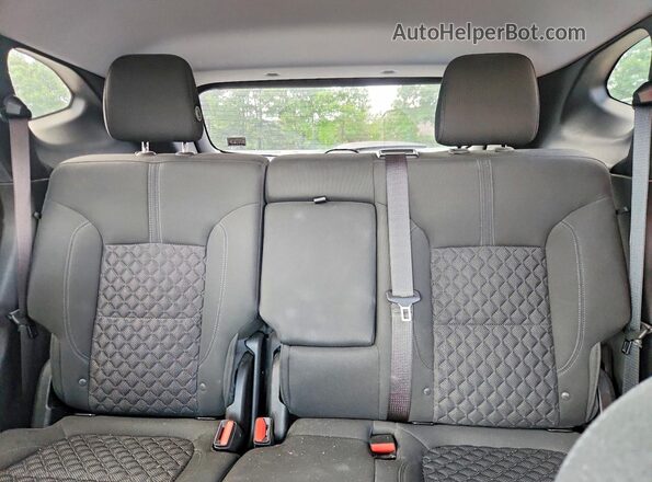 3GNKBHRS9LS629301 2020 CHEVROLET BLAZER Red Widok tylnych siedzeń