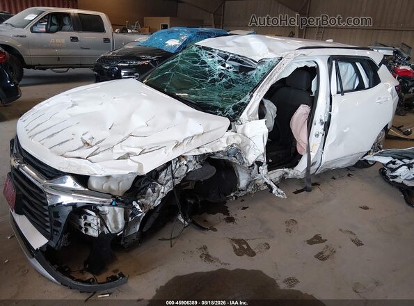 3GNKBHRSXLS529756 2020 CHEVROLET BLAZER White Front left
