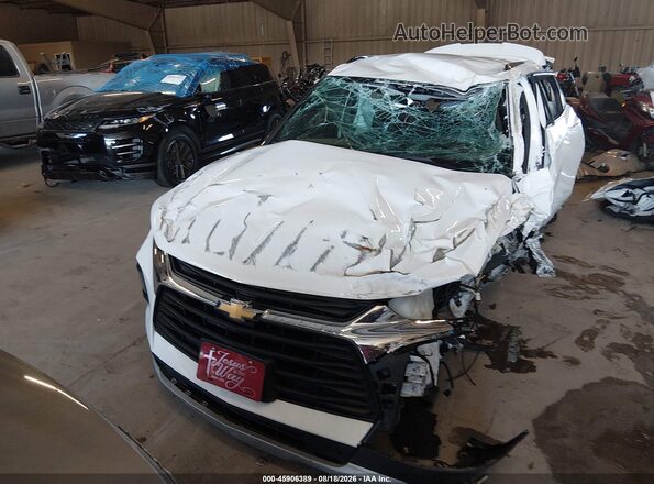 3GNKBHRSXLS529756 2020 CHEVROLET BLAZER White Front view