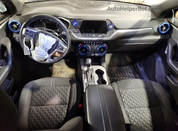 3GNKBHRSXLS628920 2020 CHEVROLET BLAZER Silver წინა პანელის ხედი