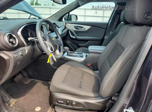 3GNKBHRSXMS573225 2021 CHEVROLET BLAZER Black Widok wnętrza z przodu