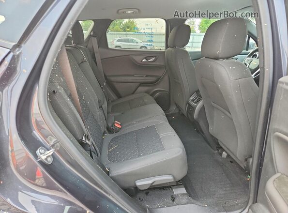 3GNKBHRSXMS573225 2021 CHEVROLET BLAZER Black Widok tylnych siedzeń