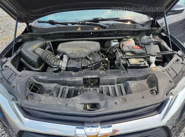 3GNKBHRSXMS573225 2021 CHEVROLET BLAZER Black Widok wnętrza z tyłu