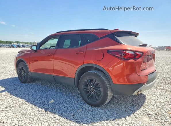 3GNKBHRSXMS586623 2021 CHEVROLET BLAZER Orange Задня ліва чверть