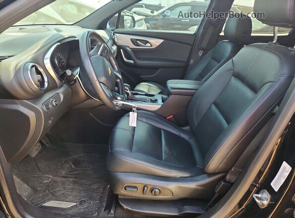 3GNKBJR49NS222798 2022 CHEVROLET BLAZER Черный Вид салона спереди