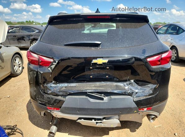 3GNKBJR49NS222798 2022 CHEVROLET BLAZER Черный Вид сзади