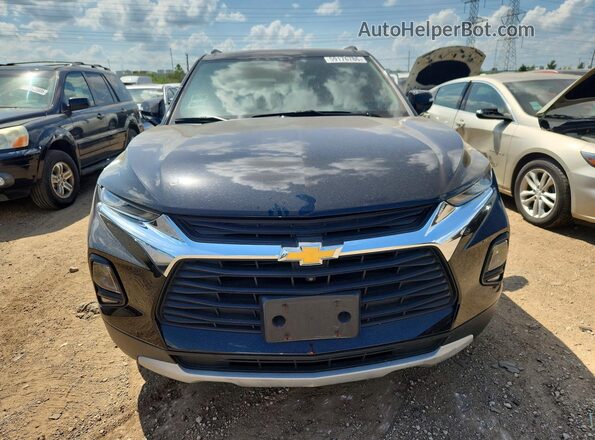 3GNKBJR49NS222798 2022 CHEVROLET BLAZER Черный Вид спереди