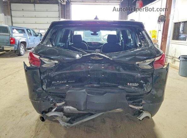 3GNKBJRS0LS549831 2020 CHEVROLET BLAZER Black Հետևի տեսք
