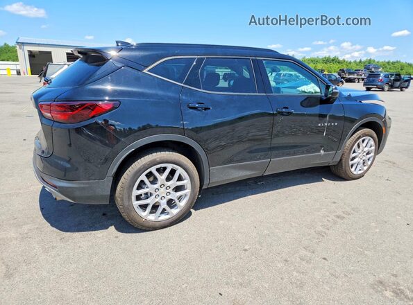3GNKBJRS0PS225770 2023 CHEVROLET BLAZER Black უკანა მარჯვენა