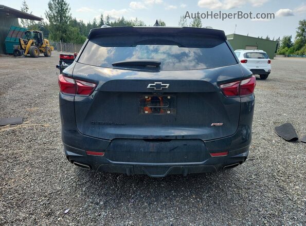 3GNKBJRS1KS671404 2019 CHEVROLET BLAZER Black Vista trasera