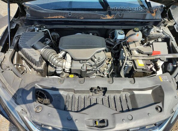 3GNKBJRS1KS671404 2019 CHEVROLET BLAZER Black Vista del compartimento del motor