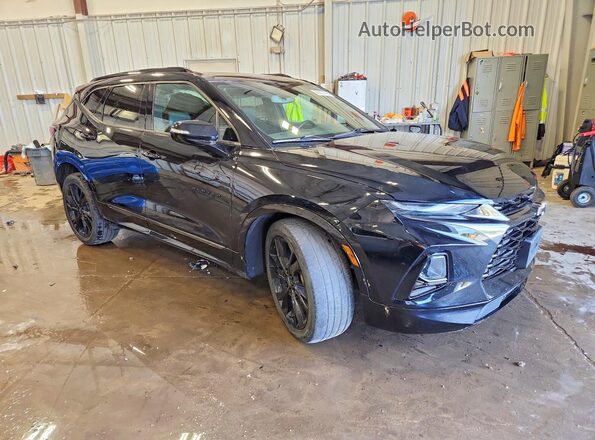 3GNKBJRS1KS683732 2019 CHEVROLET BLAZER Black Առջևի աջ