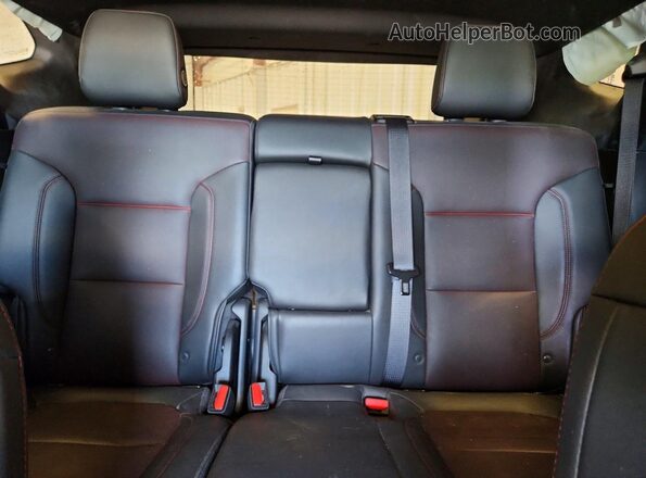 3GNKBJRS1KS683732 2019 CHEVROLET BLAZER Black Հետևի նստատեղերի տեսք