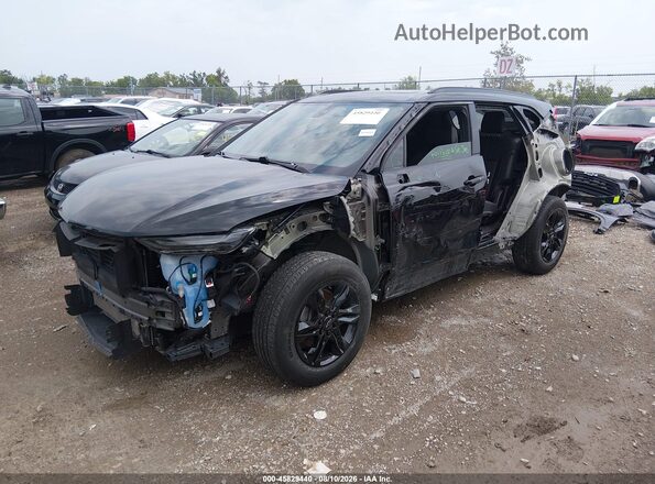 3GNKBJRS1LS718321 2020 CHEVROLET BLAZER Black Przód lewy
