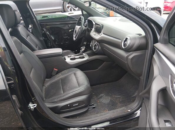 3GNKBJRS1LS718321 2020 CHEVROLET BLAZER Black Widok wnętrza z przodu