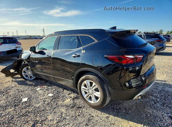 3GNKBJRS1MS515690 2021 CHEVROLET BLAZER Black Trasero izquierdo