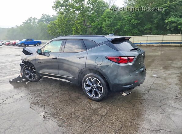 3GNKBJRS2KS616380 2019 CHEVROLET BLAZER Black უკანა მარცხენა