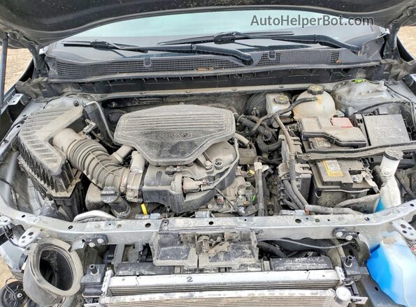 3GNKBJRS2PS206668 2023 CHEVROLET BLAZER Серый Вид подкапотного пространства