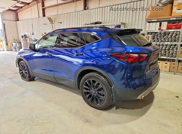 3GNKBJRS3NS139916 2022 CHEVROLET BLAZER Blue უკანა მარცხენა