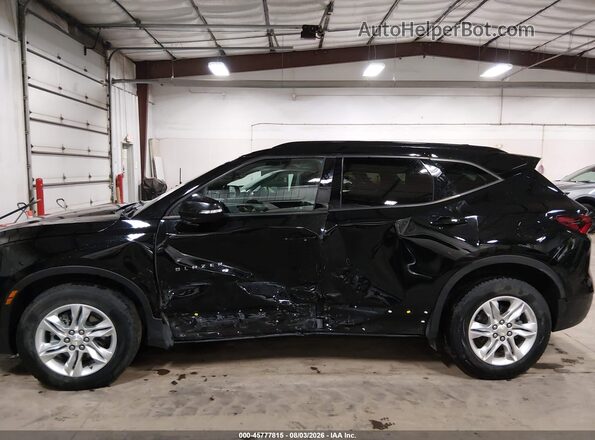 3GNKBJRS3NS144940 2022 CHEVROLET BLAZER Black Widok z przodu