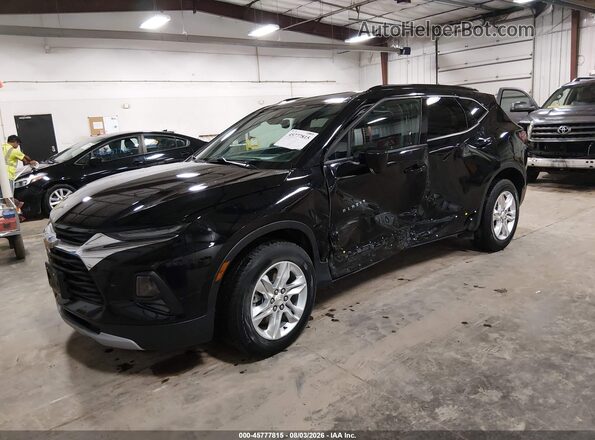 3GNKBJRS3NS144940 2022 CHEVROLET BLAZER Black Przód lewy