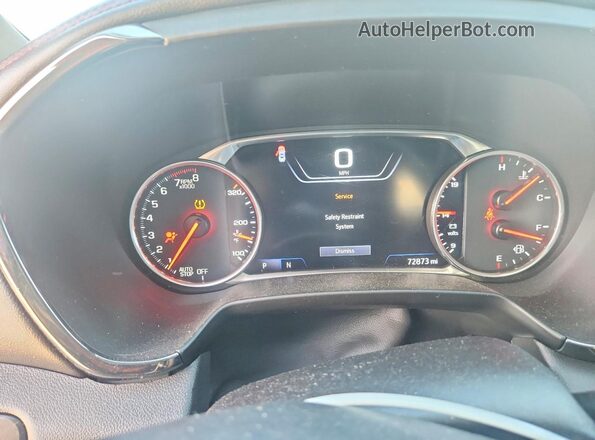 3GNKBJRS4KS623279 2019 CHEVROLET BLAZER Black Սարքավորումների վահանակի տեսք
