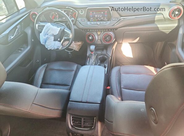 3GNKBJRS4KS623279 2019 CHEVROLET BLAZER Black Առջևի վահանակի տեսք