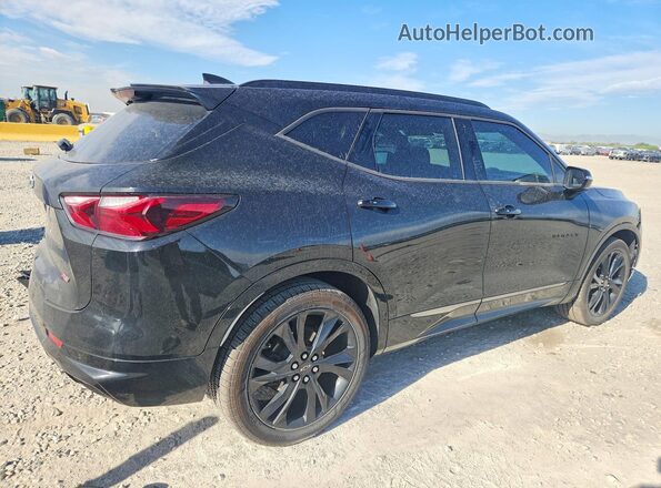 3GNKBJRS4KS623279 2019 CHEVROLET BLAZER Black Հետևի աջ