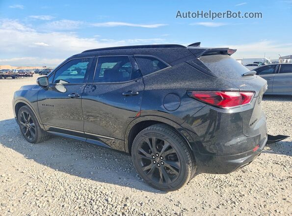 3GNKBJRS4KS623279 2019 CHEVROLET BLAZER Black Հետևի ձախ