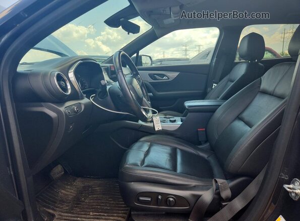 3GNKBJRS4NS226689 2022 CHEVROLET BLAZER Gray Widok wnętrza z przodu