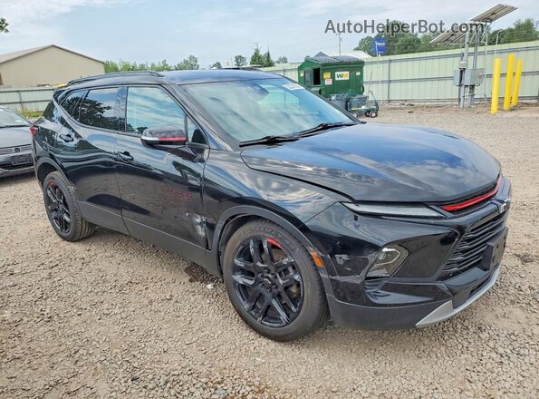 3GNKBJRS5PS230348 2023 CHEVROLET BLAZER Черный Передняя правая четверть