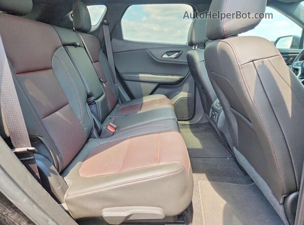 3GNKBJRS6KS583464 2019 CHEVROLET BLAZER Black Вид задньої частини салону