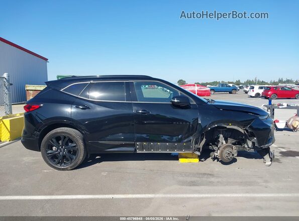 3GNKBJRSXKS615395 2019 CHEVROLET BLAZER Black Widok wnętrza 360 stopni