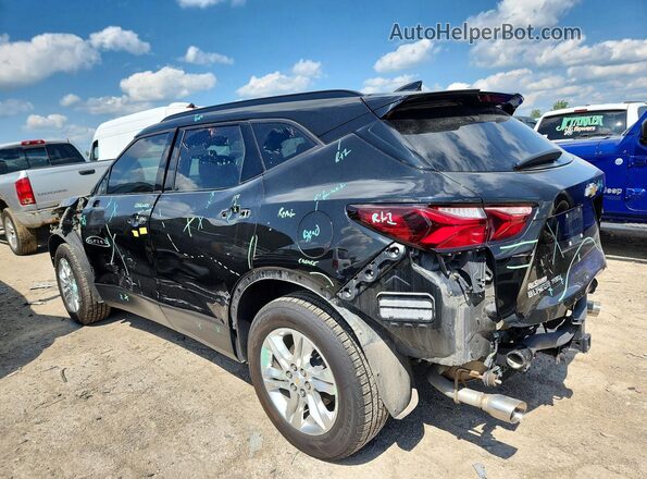 3GNKBJRSXMS549692 2021 CHEVROLET BLAZER Черный Задняя левая четверть