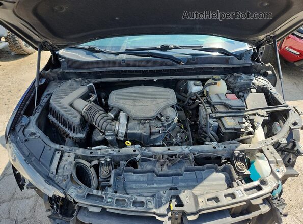3GNKBJRSXMS549692 2021 CHEVROLET BLAZER Черный Вид задней части салона