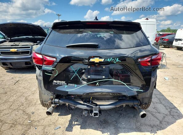 3GNKBJRSXMS549692 2021 CHEVROLET BLAZER Черный Вид сзади