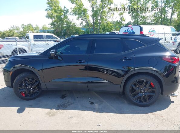 3GNKBJRSXNS138746 2022 CHEVROLET BLAZER Black Սալոնի 360 աստիճան տեսք