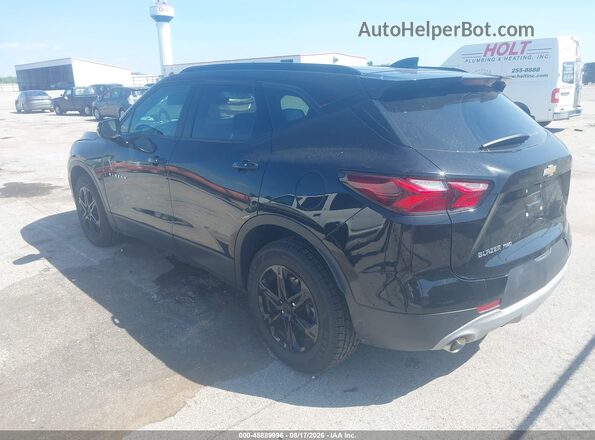 3GNKBJRSXNS225501 2022 CHEVROLET BLAZER Черный Задняя левая четверть