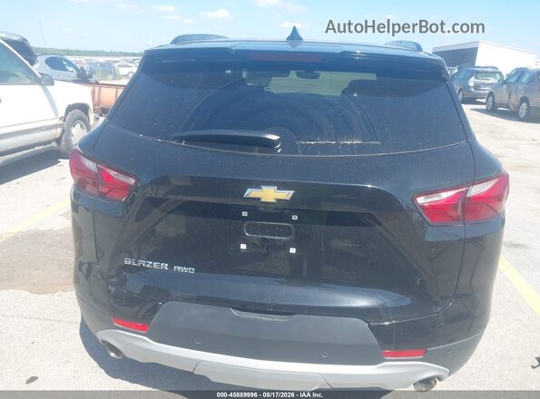 3GNKBJRSXNS225501 2022 CHEVROLET BLAZER Черный 