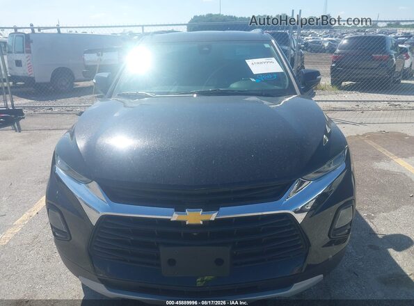 3GNKBJRSXNS225501 2022 CHEVROLET BLAZER Черный Вид щитка приборов