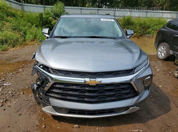 3GNKBJRSXSS268750 2025 CHEVROLET BLAZER Silver Вид спереду