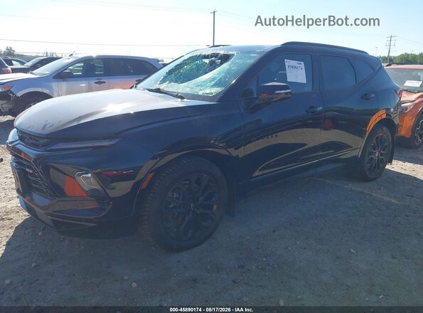 3GNKBKRS0PS105098 2023 CHEVROLET BLAZER Black Front left