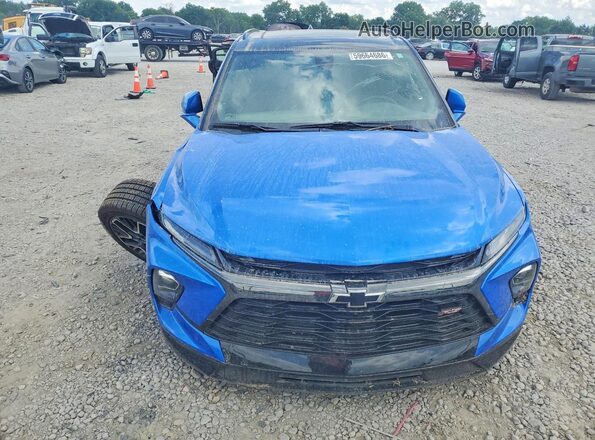 3GNKBKRS0RS238365 2024 CHEVROLET BLAZER Синий Вид спереди