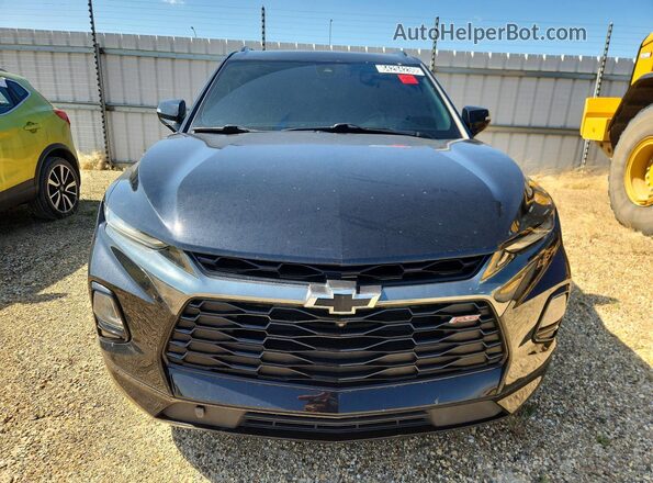 3GNKBKRS1MS533094 2021 CHEVROLET BLAZER Black წინა ხედი