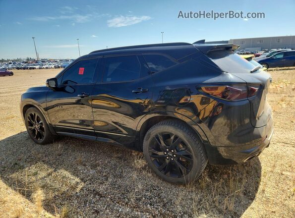 3GNKBKRS1MS533094 2021 CHEVROLET BLAZER Black უკანა მარცხენა