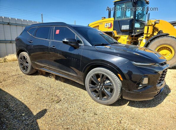 3GNKBKRS1MS533094 2021 CHEVROLET BLAZER Black წინა მარჯვენა