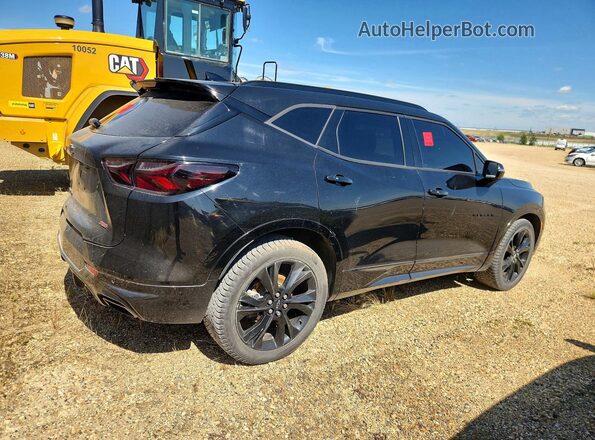 3GNKBKRS1MS533094 2021 CHEVROLET BLAZER Black უკანა მარჯვენა