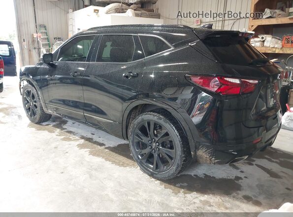 3GNKBKRS1MS549554 2021 CHEVROLET BLAZER Black Задня ліва чверть