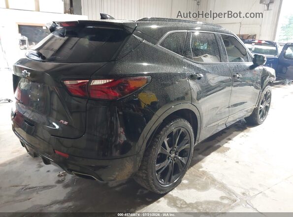 3GNKBKRS1MS549554 2021 CHEVROLET BLAZER Black Задня права чверть